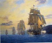 unknow artist Seascape, boats, ships and warships.83 china oil painting reproduction